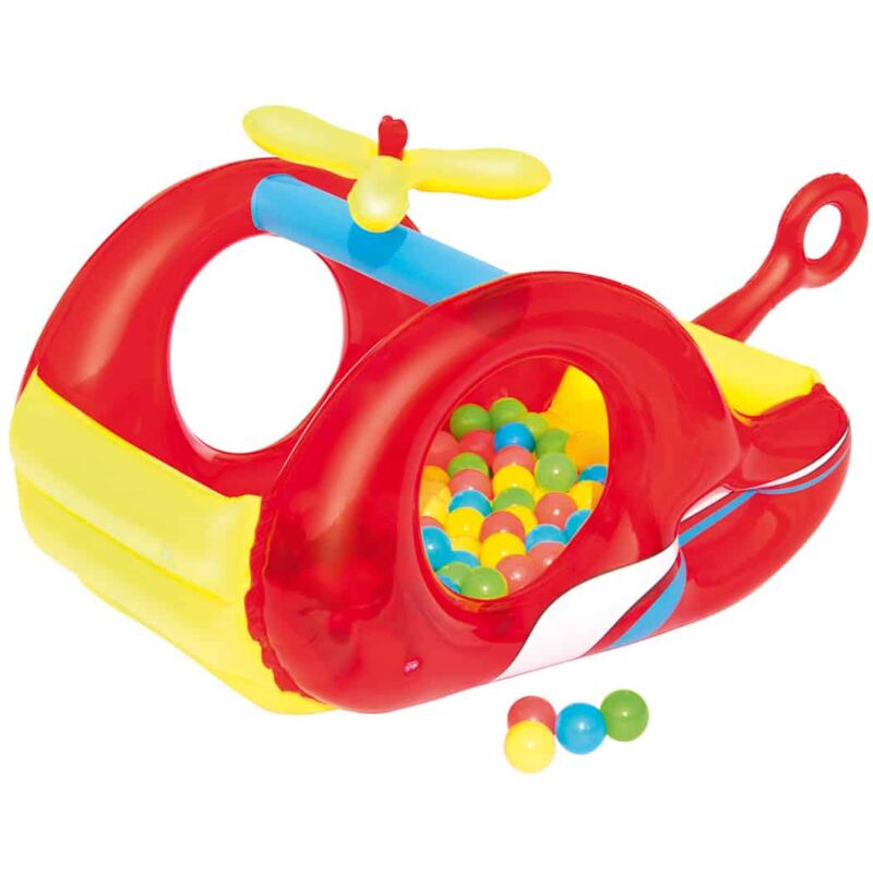 

Piscina de Bolas Hinchable Helicóptero 132x79x68 cm - Bestway