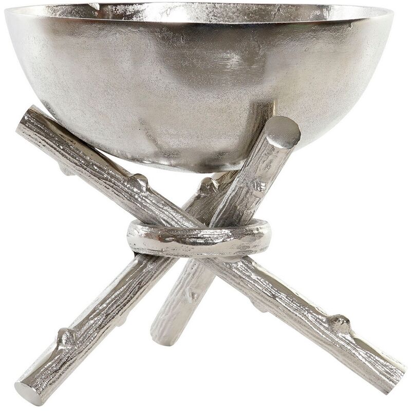 

Centro de Mesa DKD Home Decor Aluminio (29 x 29 x 28 cm)