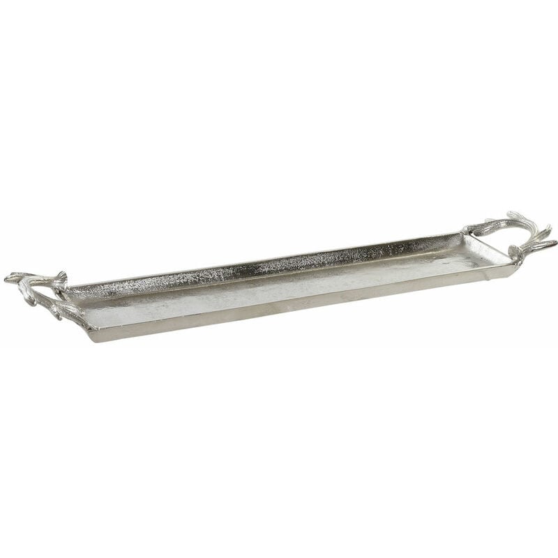 

Centro de Mesa DKD Home Decor Aluminio Plateado (65.5 x 14 x 5 cm)