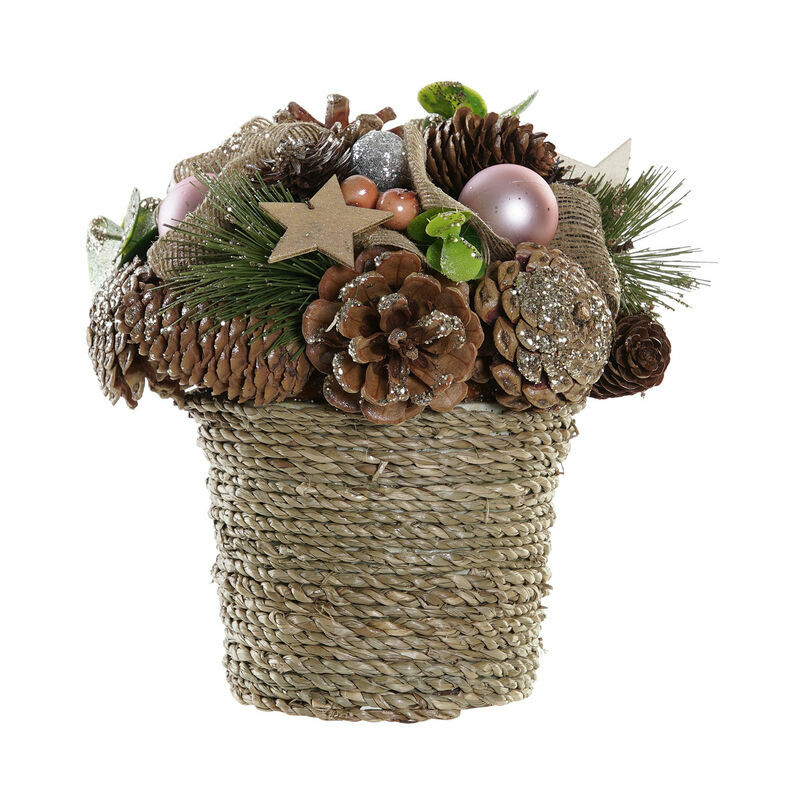

Centro de Mesa DKD Home Decor Navidad (18 x 18 x 18 cm)