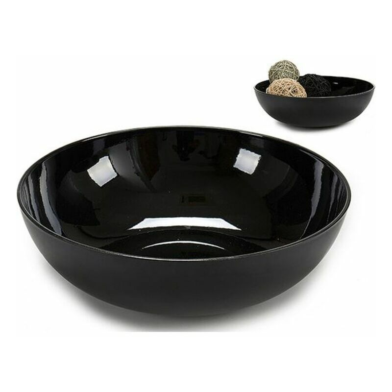 

Centro de Mesa Negro Plástico (30 x 9 x 30 cm)
