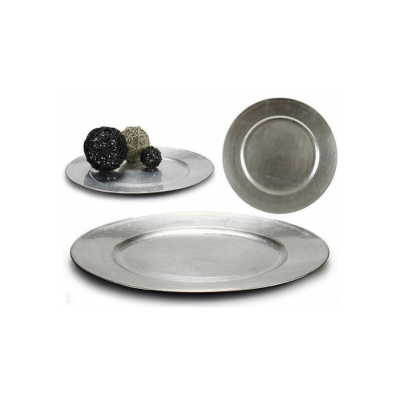 

Centro de Mesa Platino Red Plástico (33 x 2 x 33 cm)