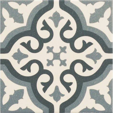 MAINZU CERAMICA Centro Florentine Blue centro 20x20 (caja de 1 m²)