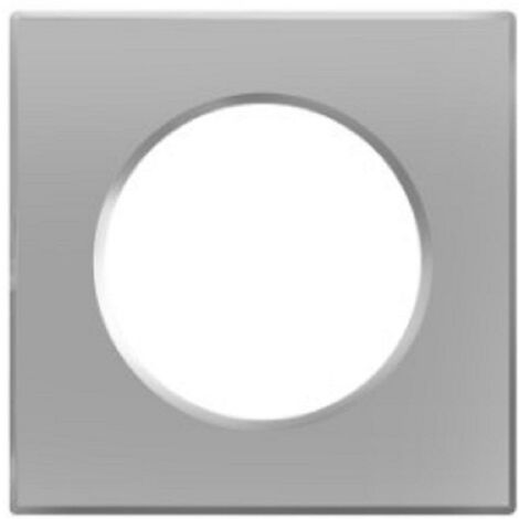 Century accessorio cover downlight spot 65 argento square sp65-sar