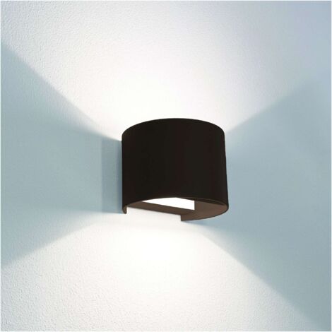 Century APPLIQUE BIDIREZIONALE TONDO A LED UP&DOWN+ 10 W-800 lm-3.000K/4.000K/6500K Col. Corten
