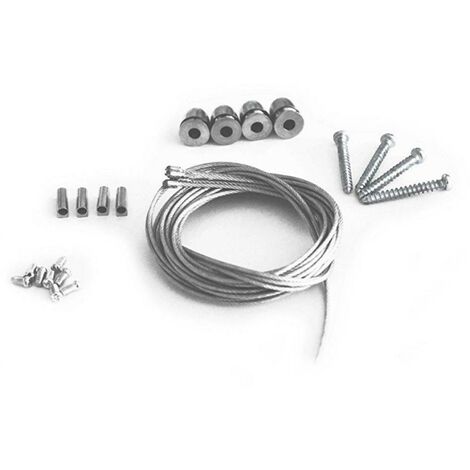 Century kit sospensione per pannello led pq kit-pq40