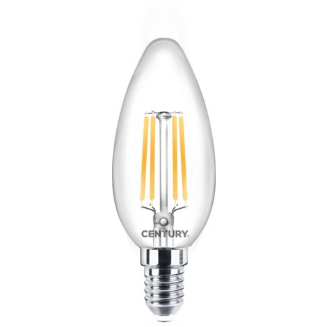 Century Lampada Candela 4W E14 Luce Calda 2700K