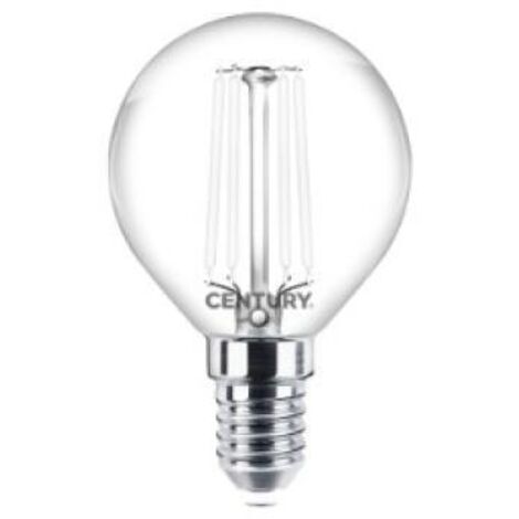 Century lampada filamento led bianco incanto sfera chiara 4.50w - e14 - inh1gw-451427