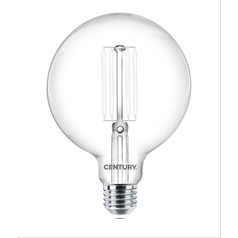 Image of Lampada filamento led incanto white globo chiara g125 13w e27 4000k ing125w-142740 - Century