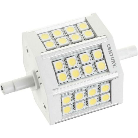 Century lampada led flat exa 5w r7s  78mm 3000k 500lm exa-050830