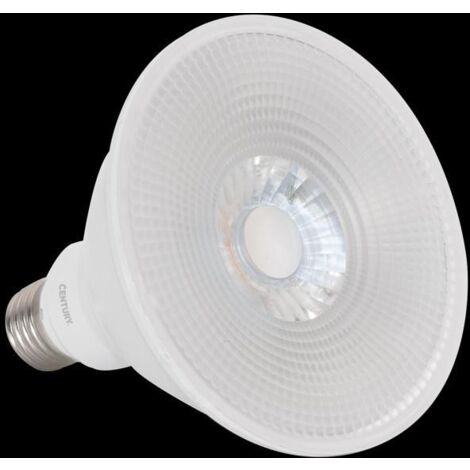 Century lampada riflettore serie light spot led par 15w e27 3000k 1100 lm ip20 par38-152730