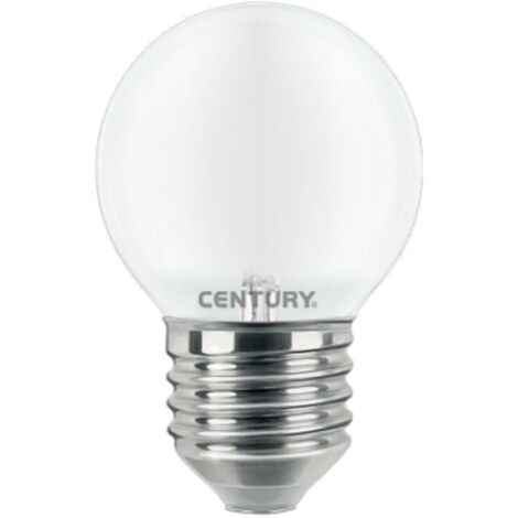 Century Lampadina Led Saten Sfera E27 4W 470lm 4000k