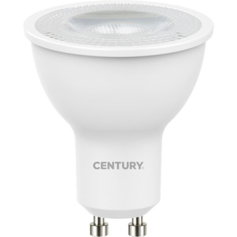 Century lampadina led spot 6.5w attacco gu10 luce calda lx110-081030