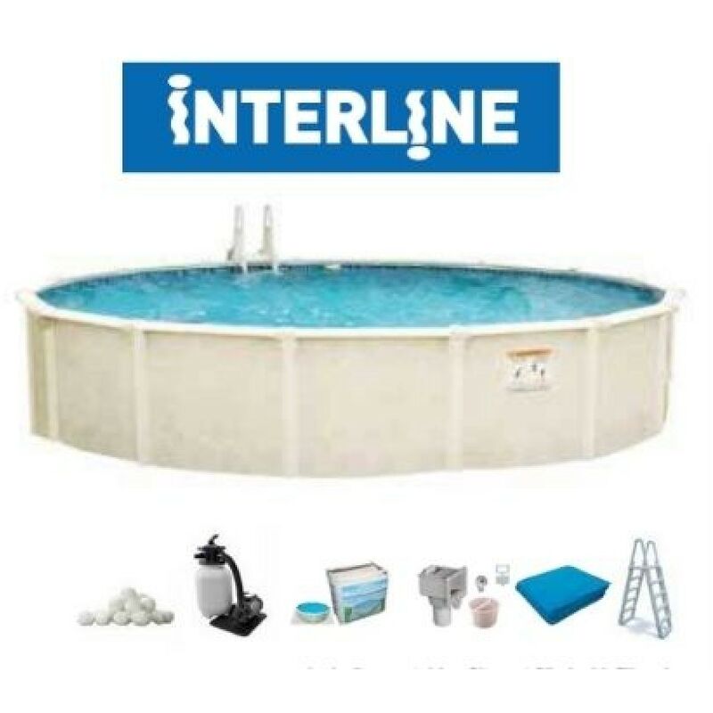 Image of Interline - Century piscina fuori terra diametro 550 cm - h 132 cm