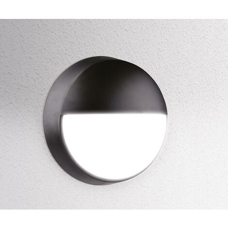 Century plafoniera led oasi cct tonda nera cover 14w - terminal block ostonp-1421500