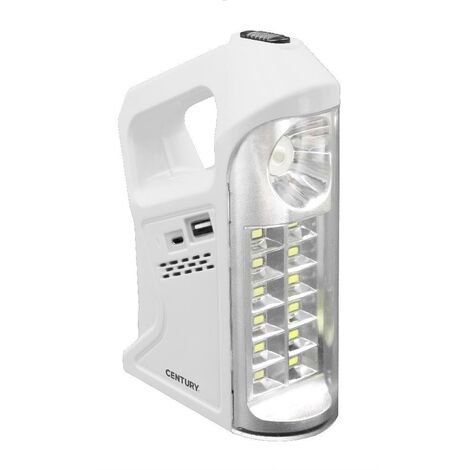 Century torcia led emergenza comoda 6w 6500k  200lm - cmdem-060065