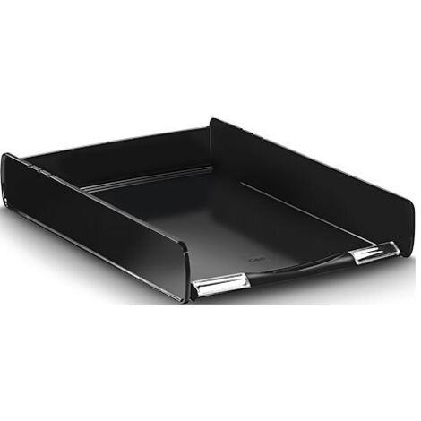 CEP ECOLINE Corbeille à courrier noire - 550 feuilles