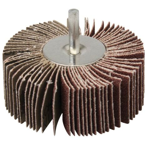 Cepillo abrasivo laminado 80 mm. grano 80