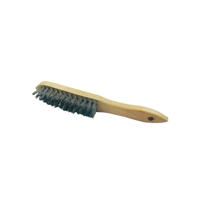 

Cepillo Acero Ondulado Mango Madera Ironside 0,30 5 Hileras