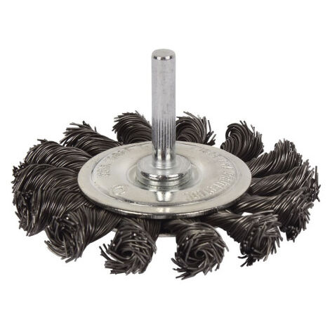 Cepillo Alambre Circular Trenzado Acero 0.5 mm 10250005