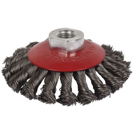 Cepillo Alambre Oblicuo Trenzado M14 Acero 0.5 mm Ø 10250041