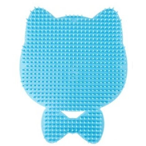 Cepillo angular para gatos, peine de masaje angular para gatos de 2 piezas, cepillo para gatos montado en la pared