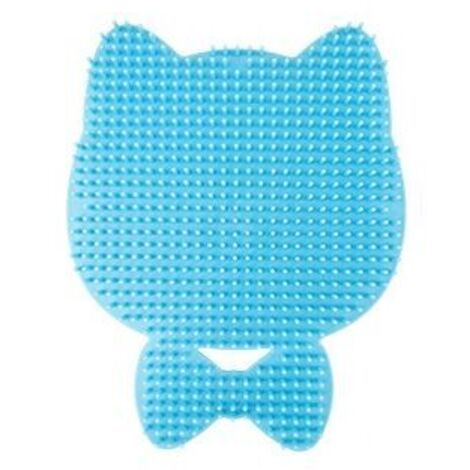Cepillo angular para gatos, peine de masaje angular para gatos de 2 piezas, cepillo para gatos montado en la pared
