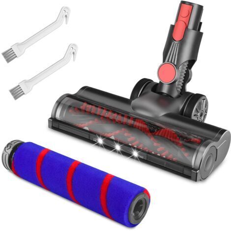 Cepillo aspirador compatible  Accesorios suaves y turbo con 3 LEDs  Para modelos Animal, Motorhead, Absolute  Repuestos originales