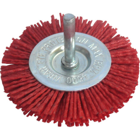 Cepillo bloque nylon stein 100mm con espiga 6mm