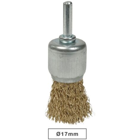 Cepillo brocha con espiga ø17mm fab017 mota