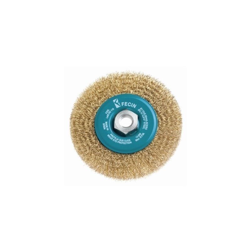 

Cepillo Industrial Circular Amoladora 115X0,3 Mm Plano Acero/Latonado Fecin