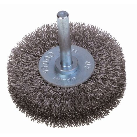 Cepillo Circular Alambre Ondulado Ø40Mm Ac Inox Cde4000N