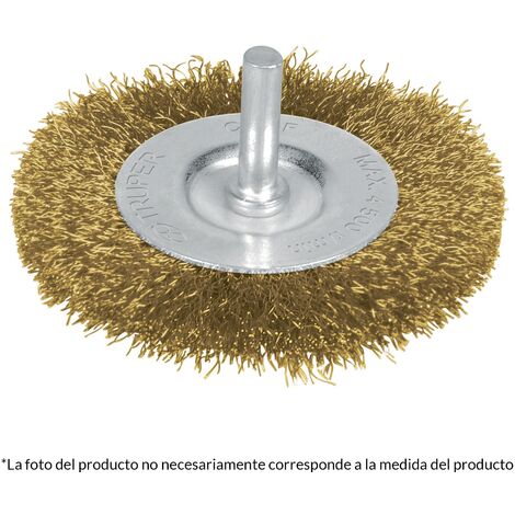 Cepillo circular de alambre fino - Ø 38 mm