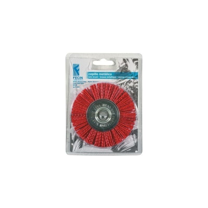 

Cepillo Industrial Circular Taladro 075 Mm Nylon - Fecin