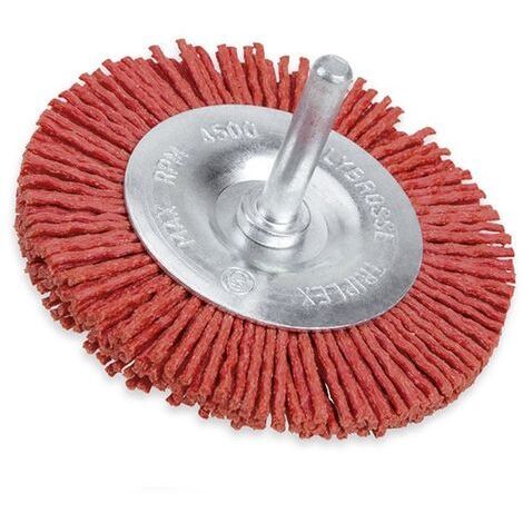 Cepillo circular nylon con mango 100mm DOGHER 827-100