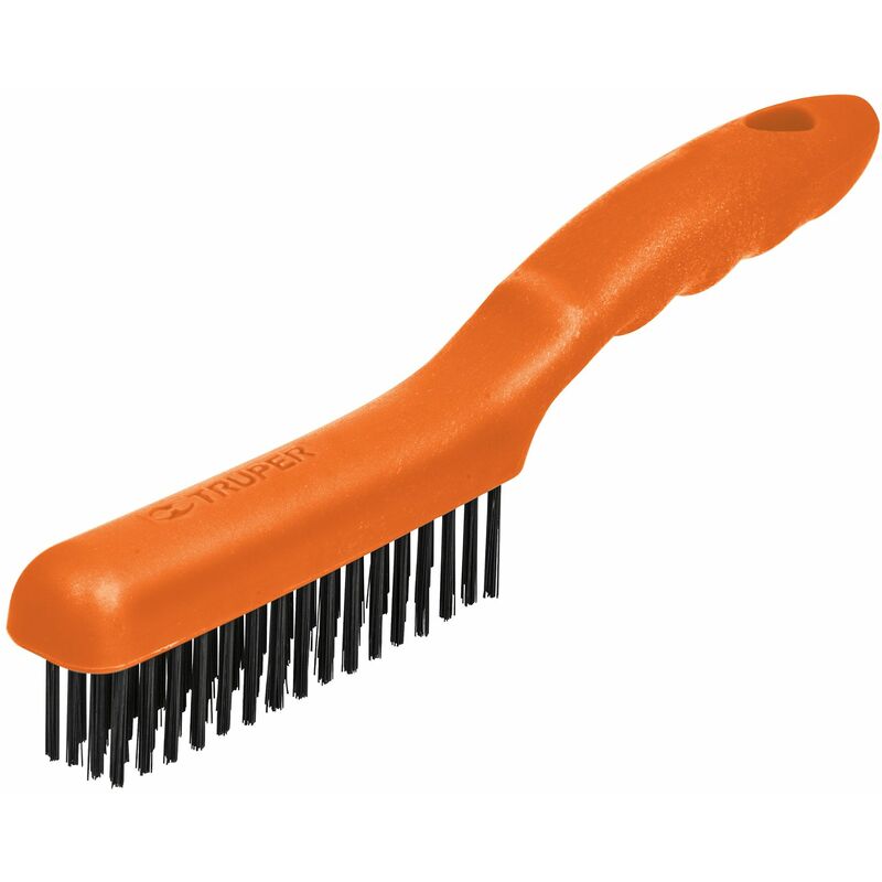 

Cepillo de alambre de acero al carbono, 4 filas