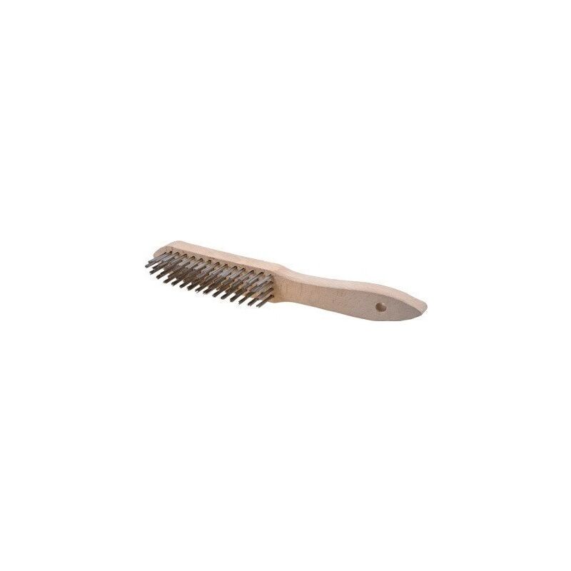 

Cepillo Metlico Longitud 295 Mm 0,3 Mm Acero Inoxidable 4 H