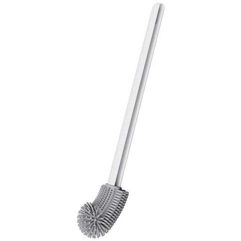Cepillo de baño curvo blanco