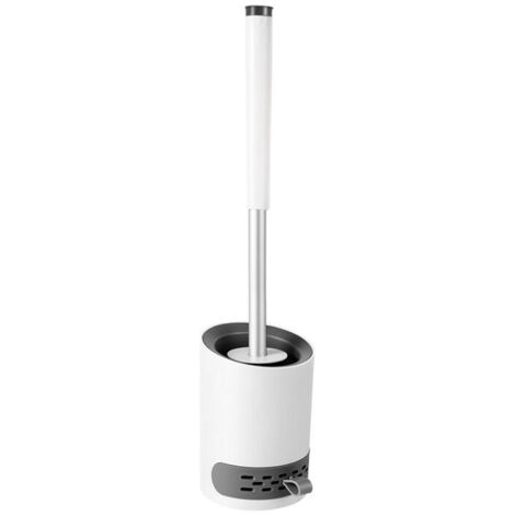 Cepillo de baño de silicona con soporte de secado rápido y pinzas ocultas para baño