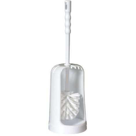 Cepillo de baño, plástico, Kuba, blanco