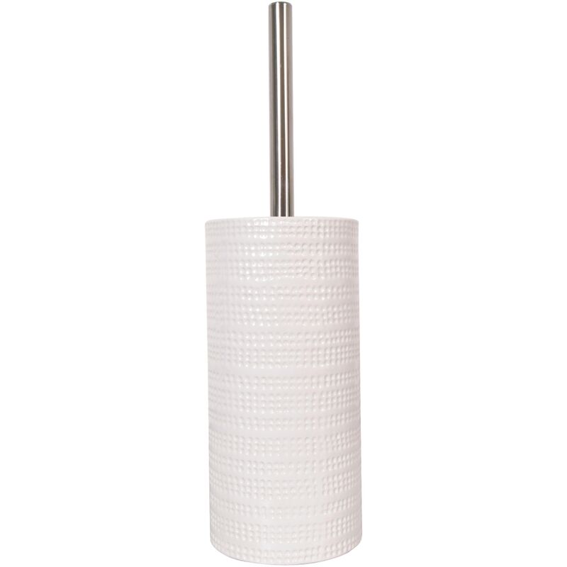 

Set cepillo de baño Venecia Matt White para preguntar - Blanc - Spirella