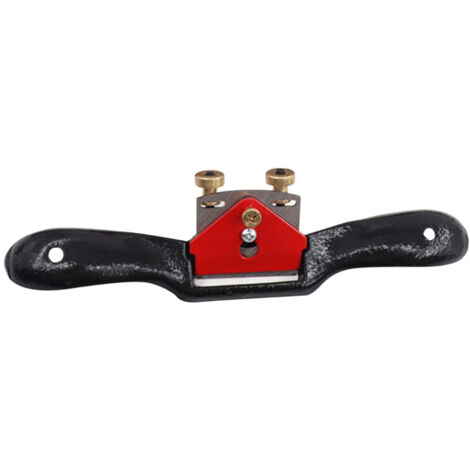 Cepillo de carpintero ajustable de 10 pulgadas con base plana, herramienta manual para trabajar la madera y el metal.