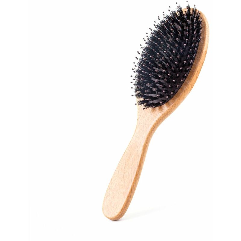 

Cepillo de cerdas para prevenir la perdida de cabello, peine para el hogar, cuidado portatil, belleza, aniones, cuidado del cabello, masaje del cuero