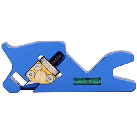 Cepillo de chaflán para madera, cepillo de ángulo de 45° para carpintería, cepillo de chaflán con nivel de burbuja, cepillos de mano y accesorios.