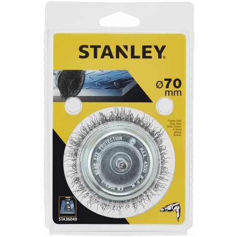 Cepillo de copa para metal 75mm Stanley STA36040-XJ