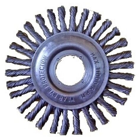 Cepillo de copa plana de 4"