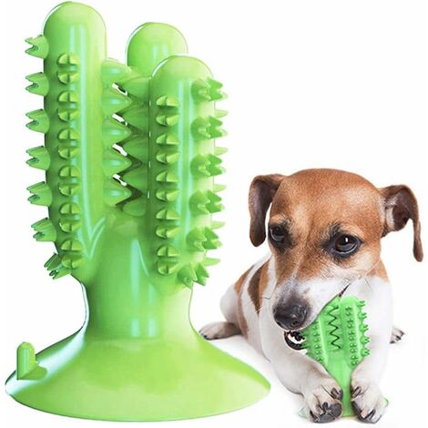 Cepillo De Dientes Para Perros MINKUROW, Juguete Interactivo Para Masticar, Cepillo De Dientes Para Perros De Goma Natural Que Elimina De Forma Segura El Mal Aliento