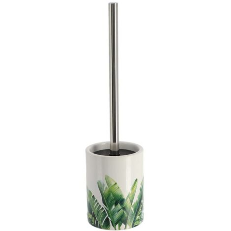 Cepillo de dolomita con tallo de acero inoxidable estampado - oasis - Tendance