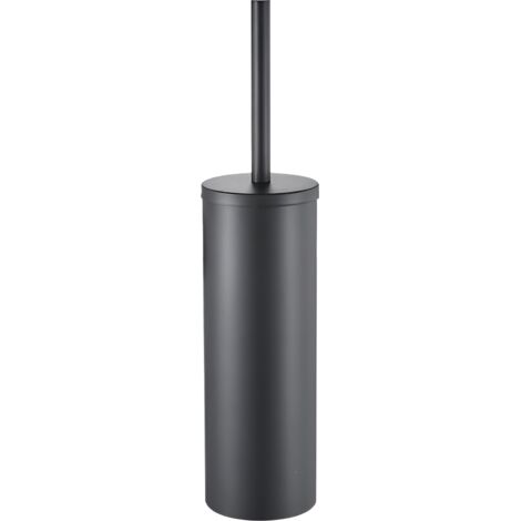 Cepillo de inodoro de pie para inodoro, inodoro, inodoro, acero, gris, para baño