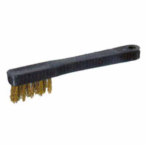 Cepillo de latón para velas, 3 cabezales, cebo